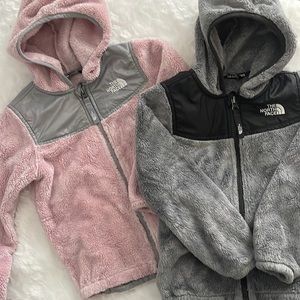 The North Face jackets. Girls. Size 4T.